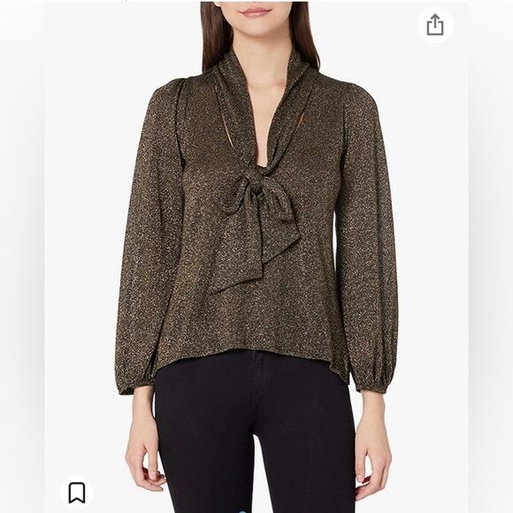 Rachel Pally Scarf Tie Sweater Top - Picture 1 of 5